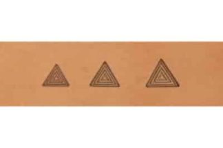 barry king geometrics, outlined triangle geometric stamp tool