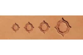 barry king geometrics, hollow quatrefoil geometric stamp tool