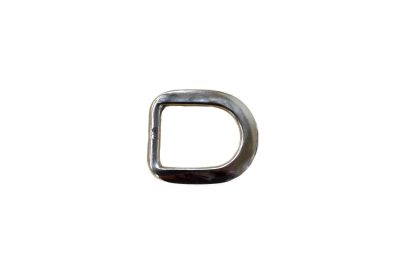 flat dees, stainless steel, saddlery hardware