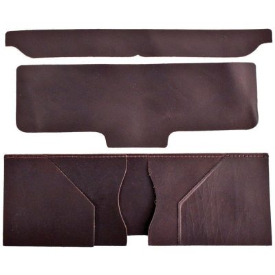 wallet liner, billfold liner, realeather, silver creek