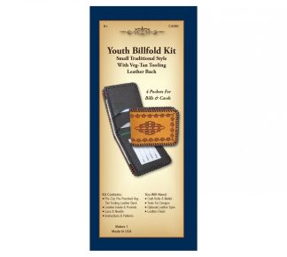 leather kit, billfold, wallet, Realeather, Silver Creek