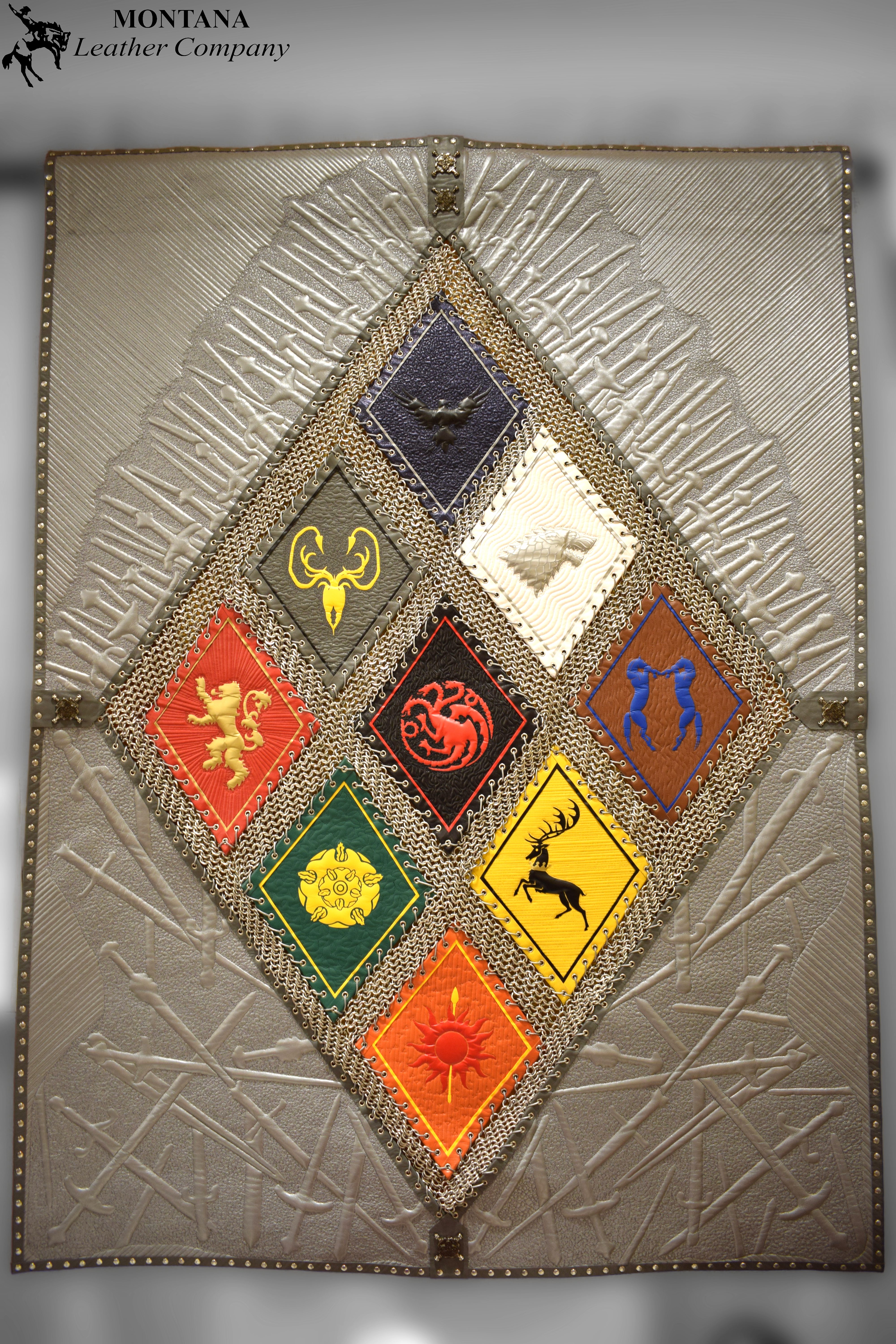 game of thrones sigils, house sigils game of thrones, leather art