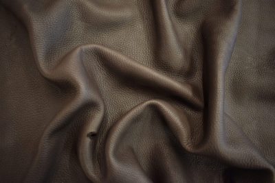 Dark Brown Deerskin Leather