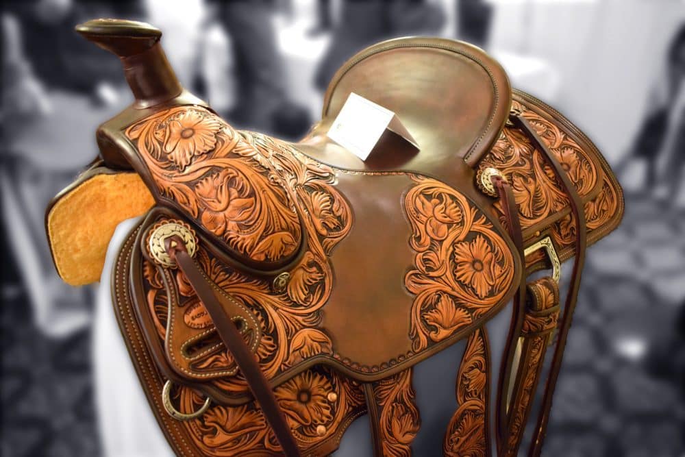 Carved Saddles - Leroy Schwarz - Tongue River Saddlery