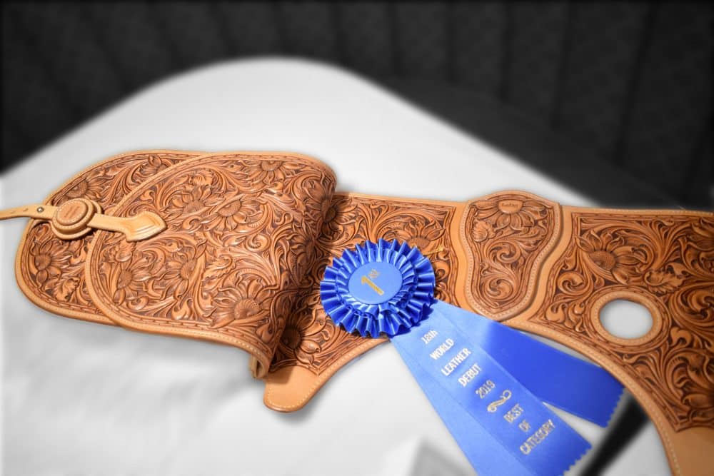 Tooled Saddle Bags - Liu Yang