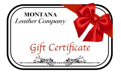 Montana Leather Gift Certificate