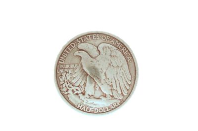 Half-Dollar concho, Eagle concho