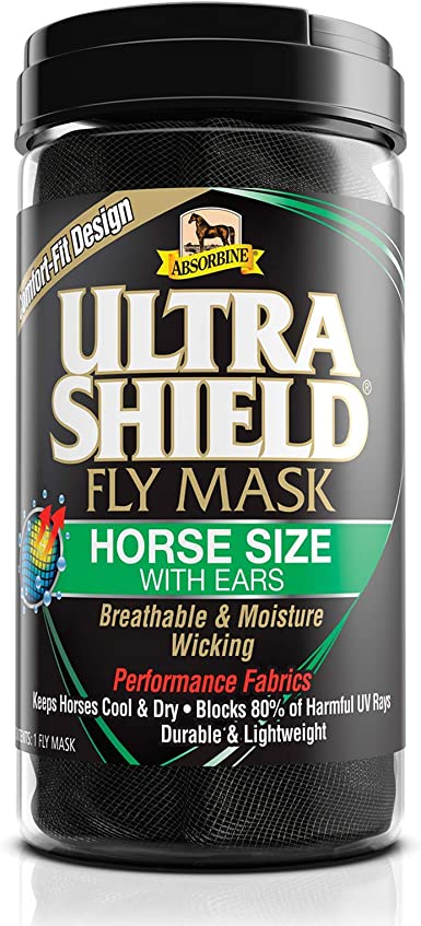 Ultra Shield Fly Mask with Ears - Absorbine