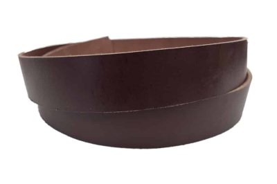 Veg Tan Leather Straps - Dark Brown