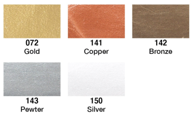 Angelus Metallic Color Chart