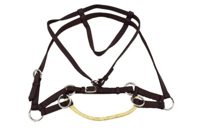 Nylon Side Pull with Rawhide Noseband