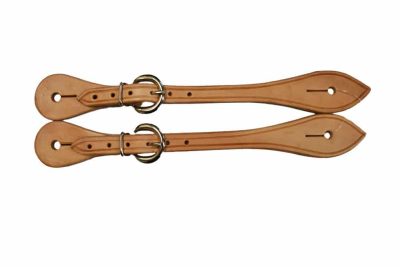 11" tooled spur strap