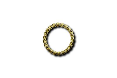 Brass Rope Ring (1-1/2")