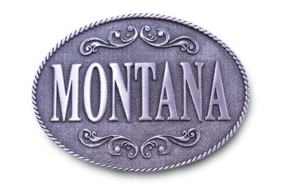 Montana Buckle Antique