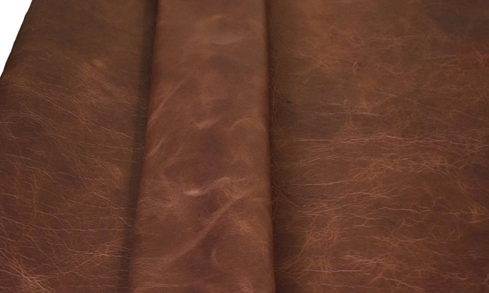 How Is Shrunken Bison Leather Processed?