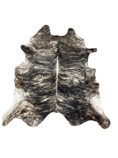 Black, Grey, and White Cow Hide