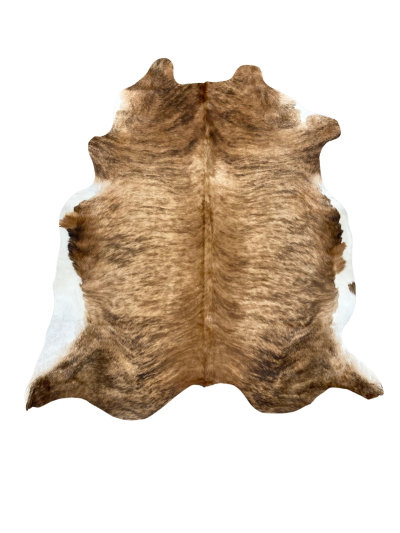 Brown Cow Hide with some White at the bottom