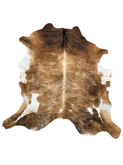 Light Brown and White Cow Hide