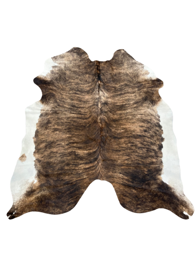 Brown and White Cow Hide